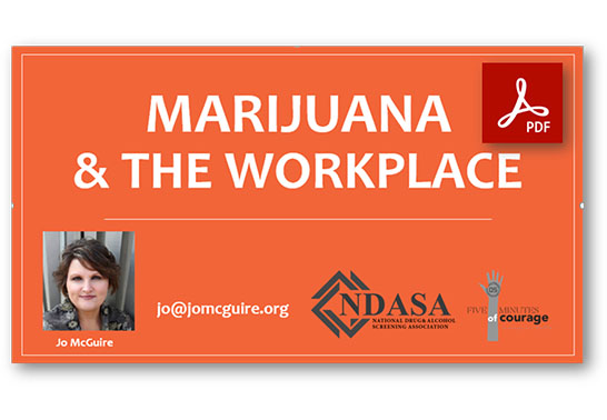 Marijuana & Workplace 9 October 2020 Brief